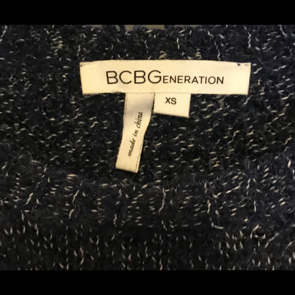 Women’s BCBGeneration Navy Sweater Dress.  Size Xs